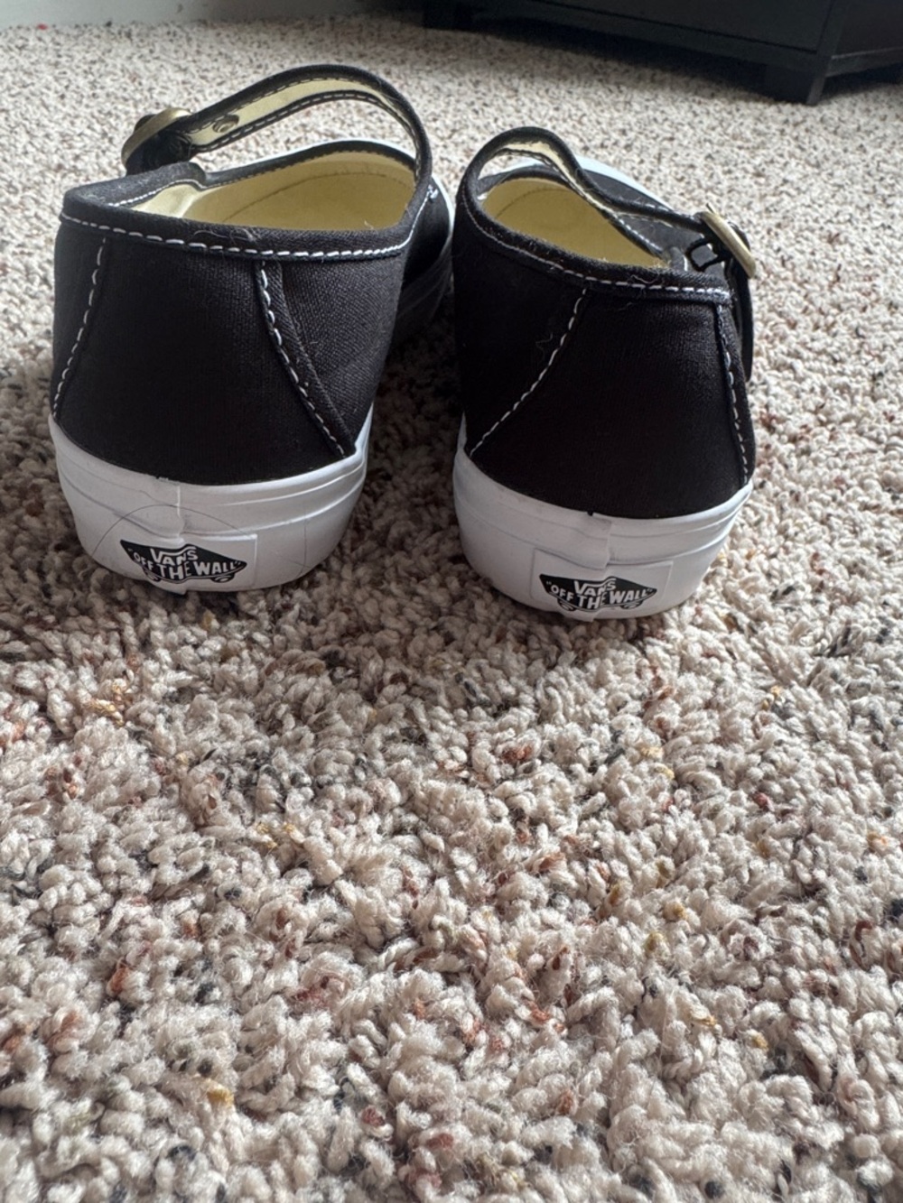 Vans Black Canvas Mary Jane - Picture 3 of 5
